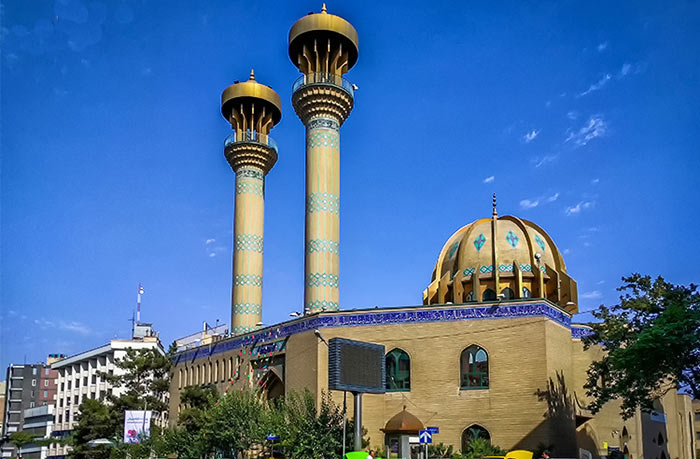 مسجد جامع نور در میدان فاطمی تهران
