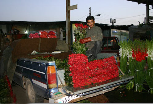 بازار گل خاوران