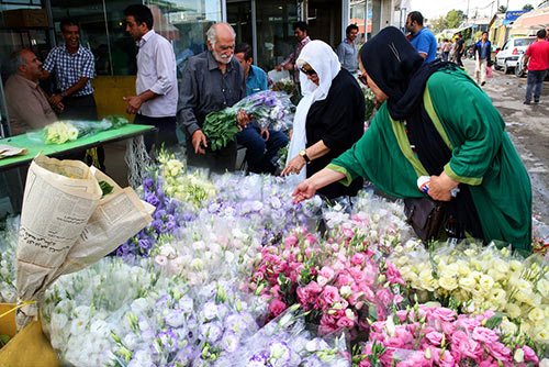 بازار گل شهید محلاتی