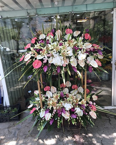 خرید اینترنتی و سفارش تاج گل سلطنتی