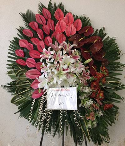 خرید ارزان تاج گل تبریک