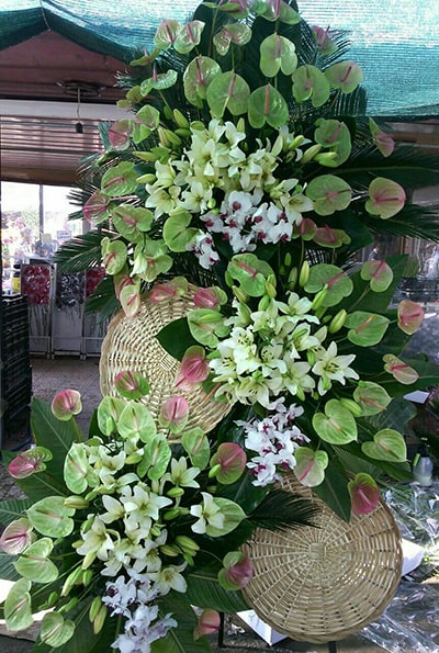 تاج گل افتتاحیه لوکس